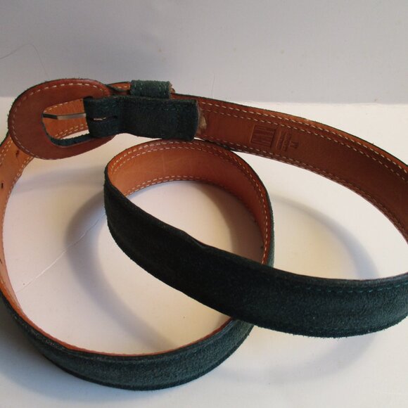 *GAP Forest Green Suede  Leather Belt - Size M main image 7